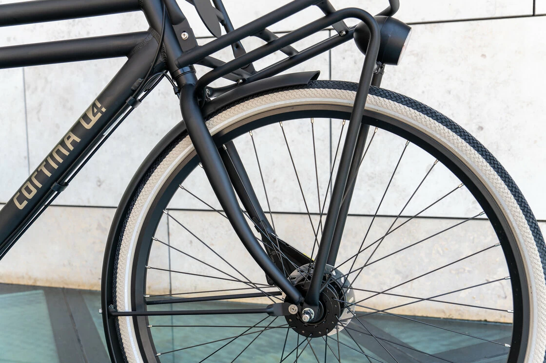 Rower miejski Cortina U4 Męski Black Mat 56