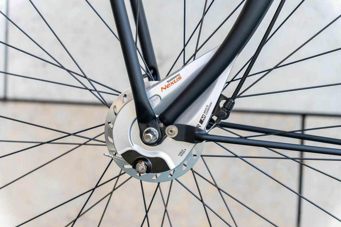 Rower miejski Cortina U4 Męski Black Mat 56