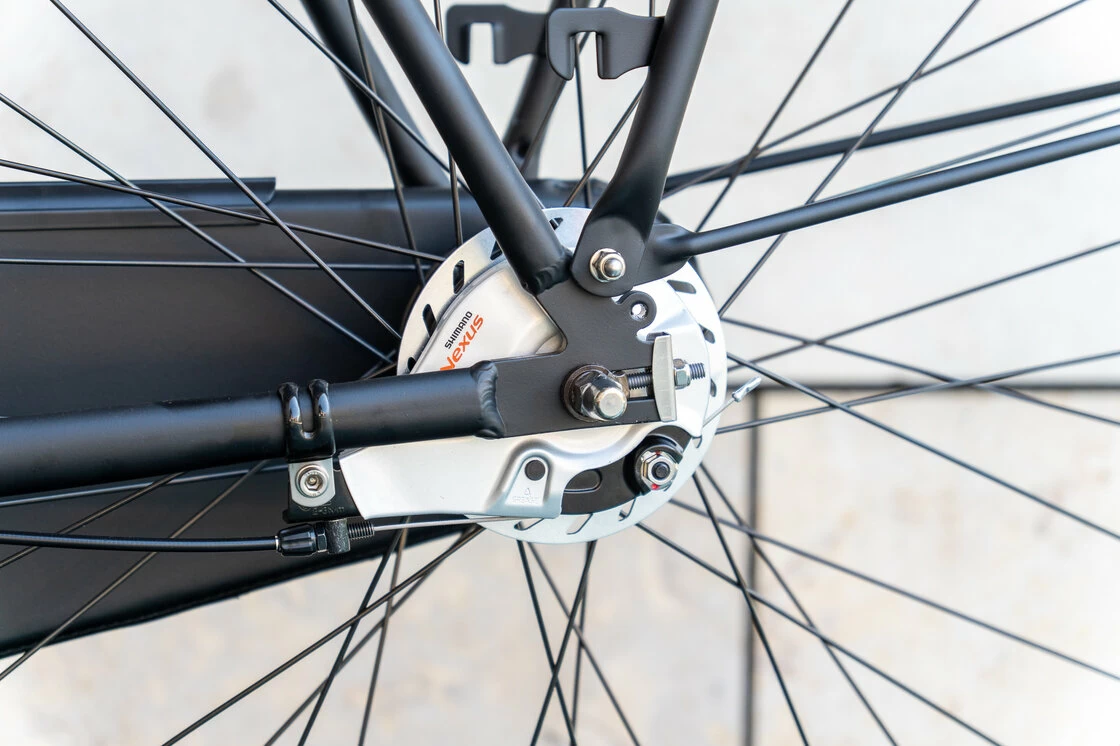 Rower miejski Cortina U4 Męski Black Mat 56