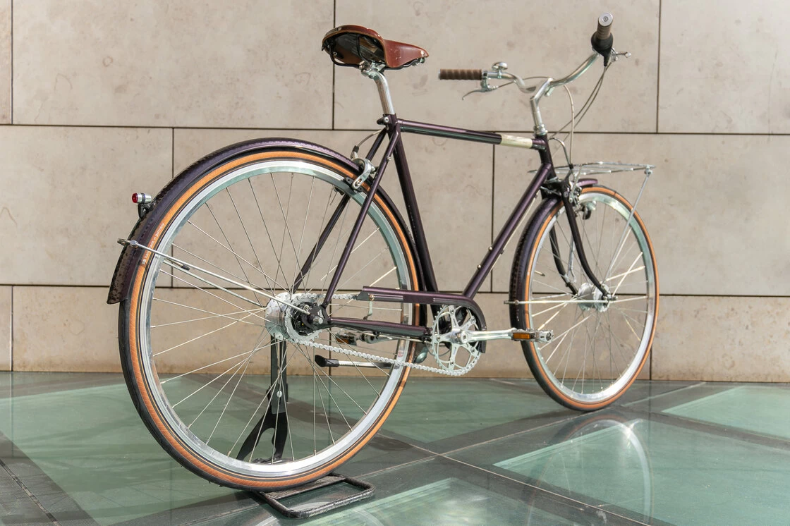 Rower miejski Creme CafeRacer Doppio 7S Męski LIMITED Dark Porto