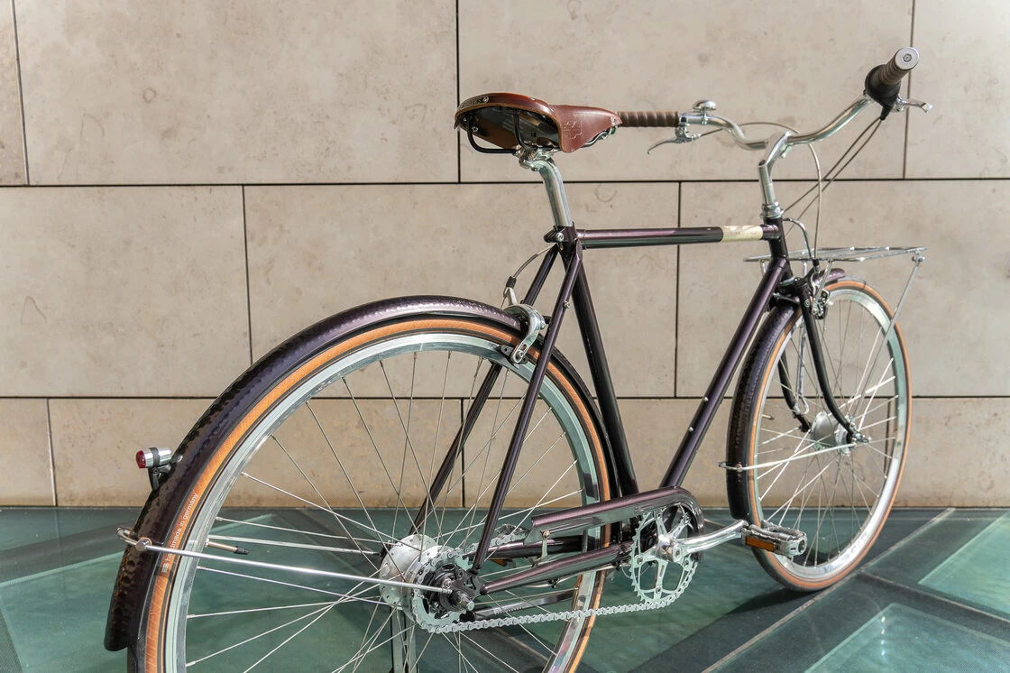 Rower miejski Creme CafeRacer Doppio 7S Męski LIMITED Dark Porto