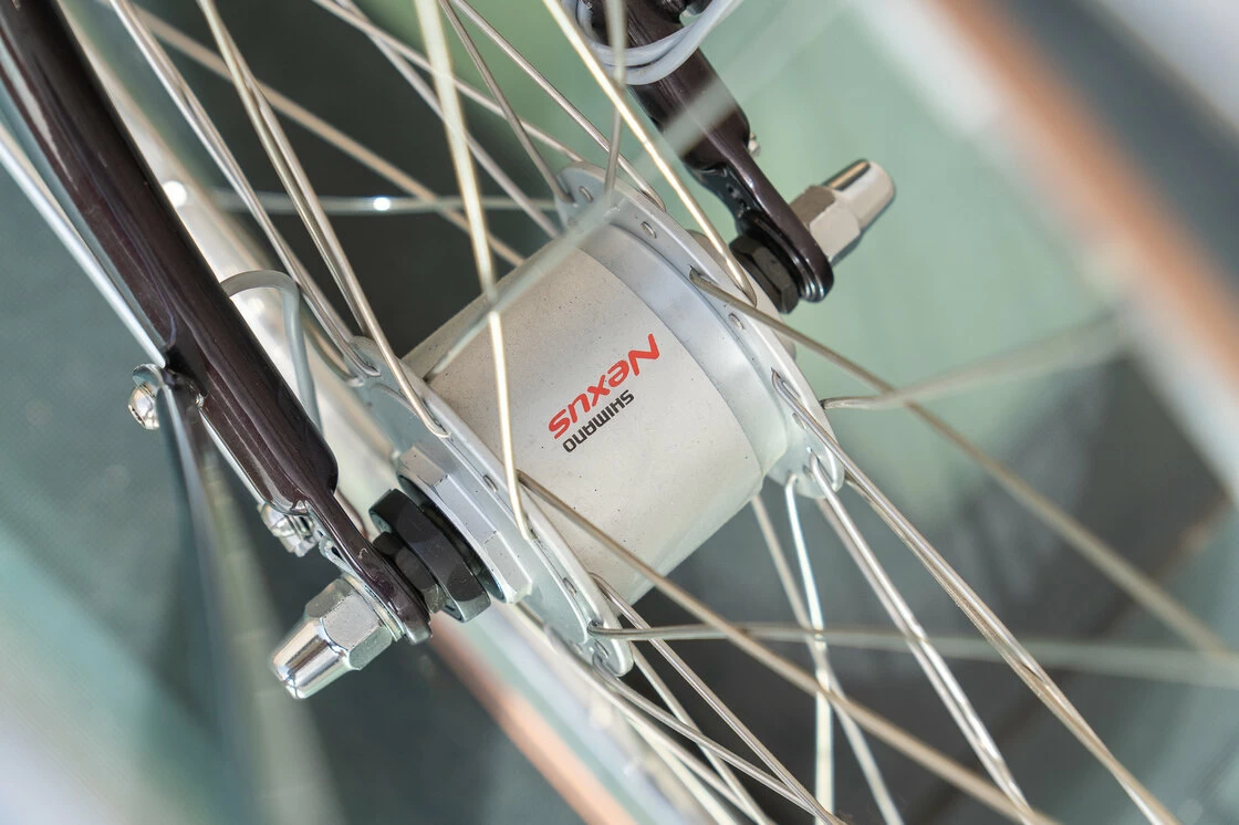 Rower miejski Creme CafeRacer Doppio 7S Męski LIMITED Dark Porto