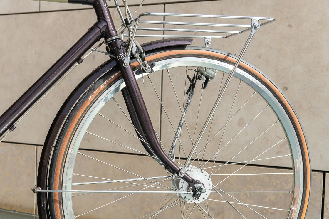 Rower miejski Creme CafeRacer Doppio 7S Męski LIMITED Dark Porto