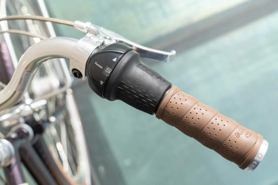 Rower miejski Creme CafeRacer Doppio 7S Męski LIMITED Dark Porto
