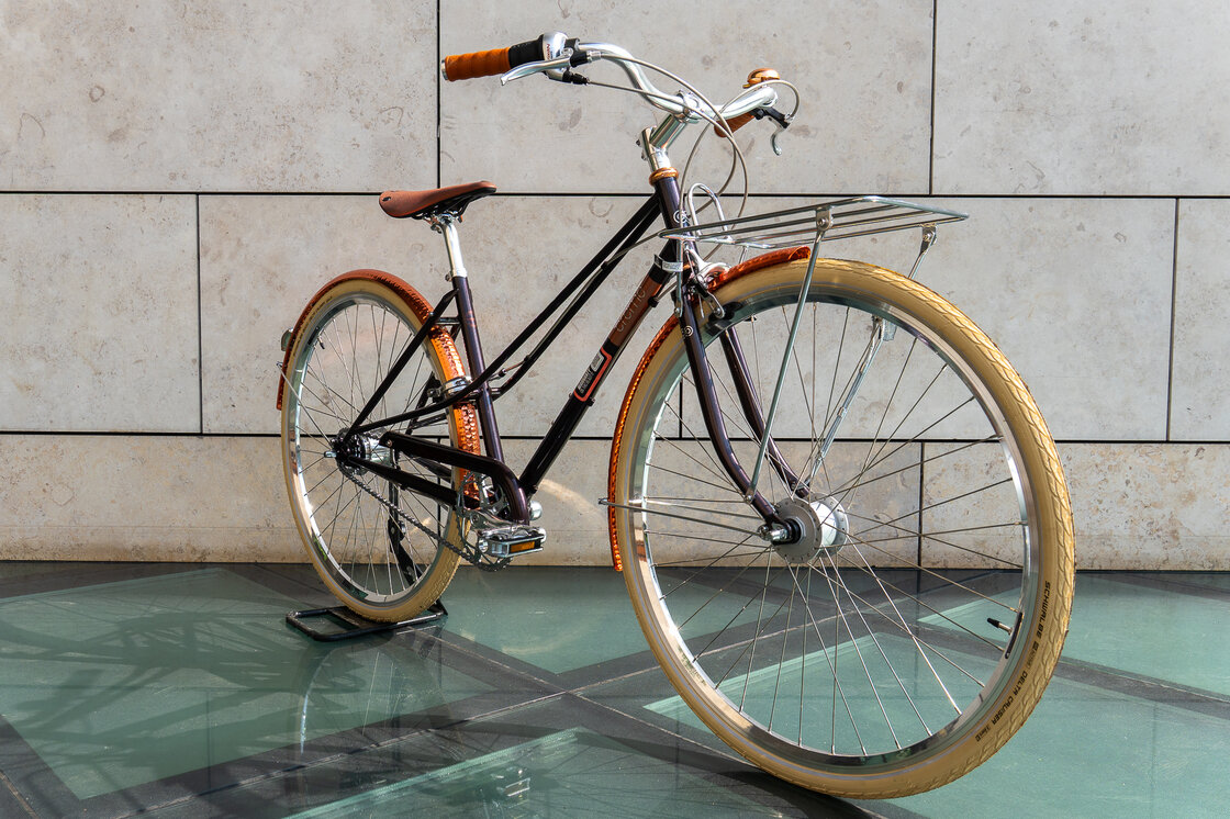 Rower miejski Creme CafeRacer Doppio 7S Pinot Noir