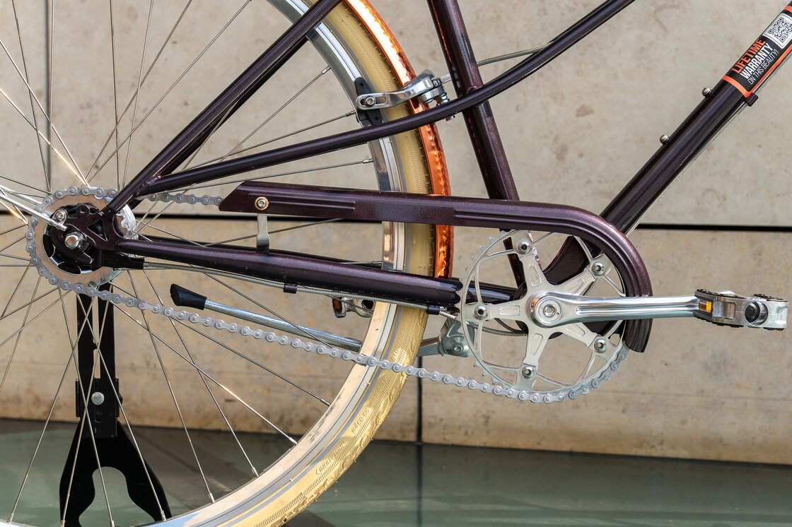 Rower miejski Creme CafeRacer Doppio 7S Pinot Noir