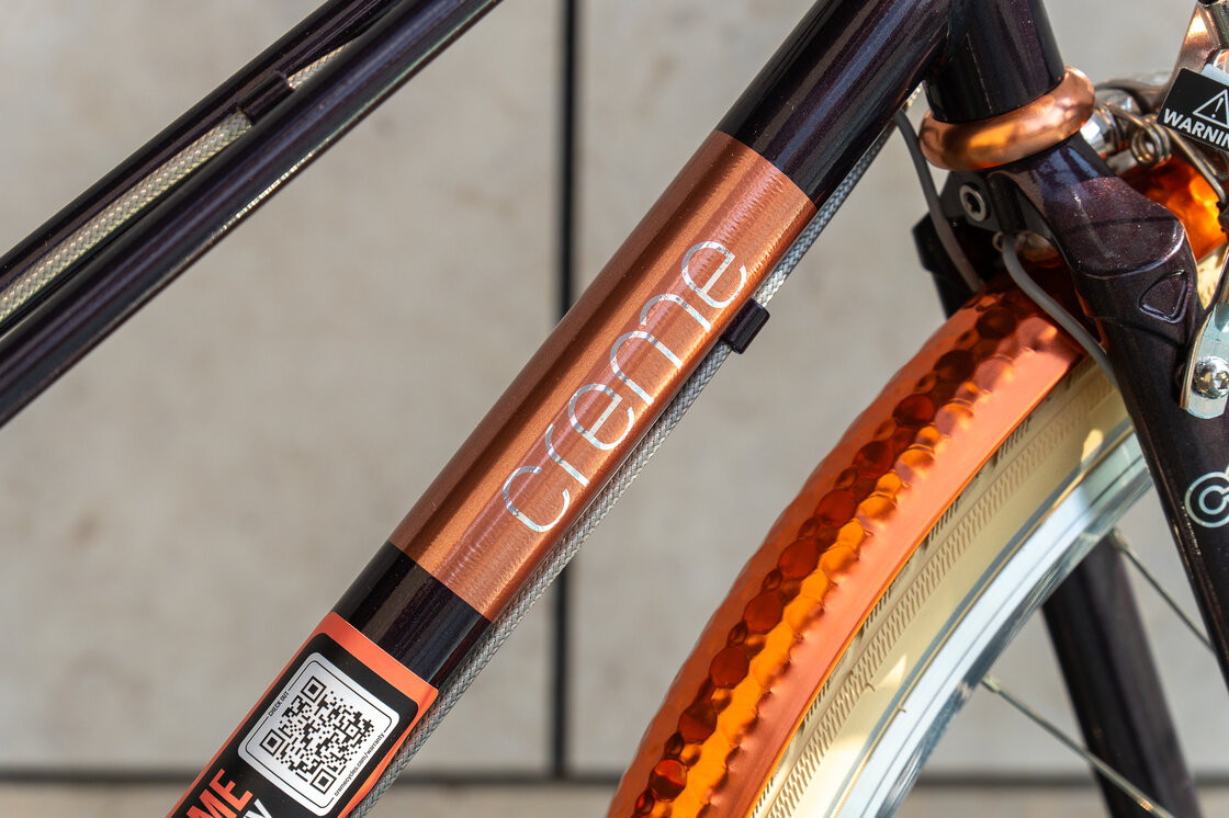 Rower miejski Creme CafeRacer Doppio 7S Pinot Noir