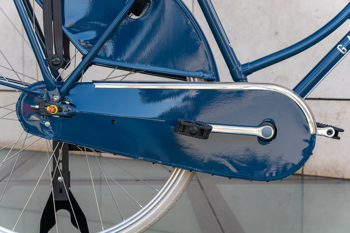 Rower miejski Gazelle Classic R7 Mallard Niebieski Połysk