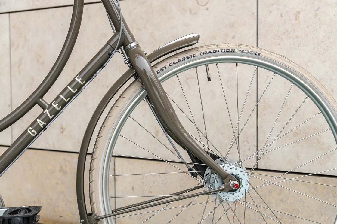 Rower miejski Gazelle Classic R7 Wolf Brown 57