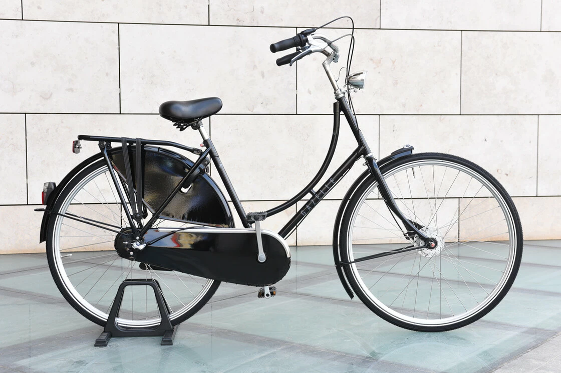 Rower miejski Gazelle Classic Czarny połysk 57