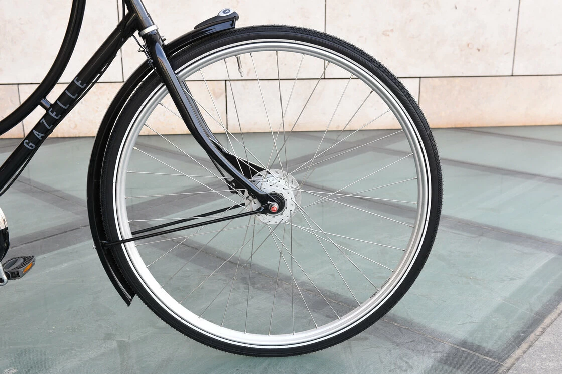 Rower miejski Gazelle Classic Czarny połysk 57