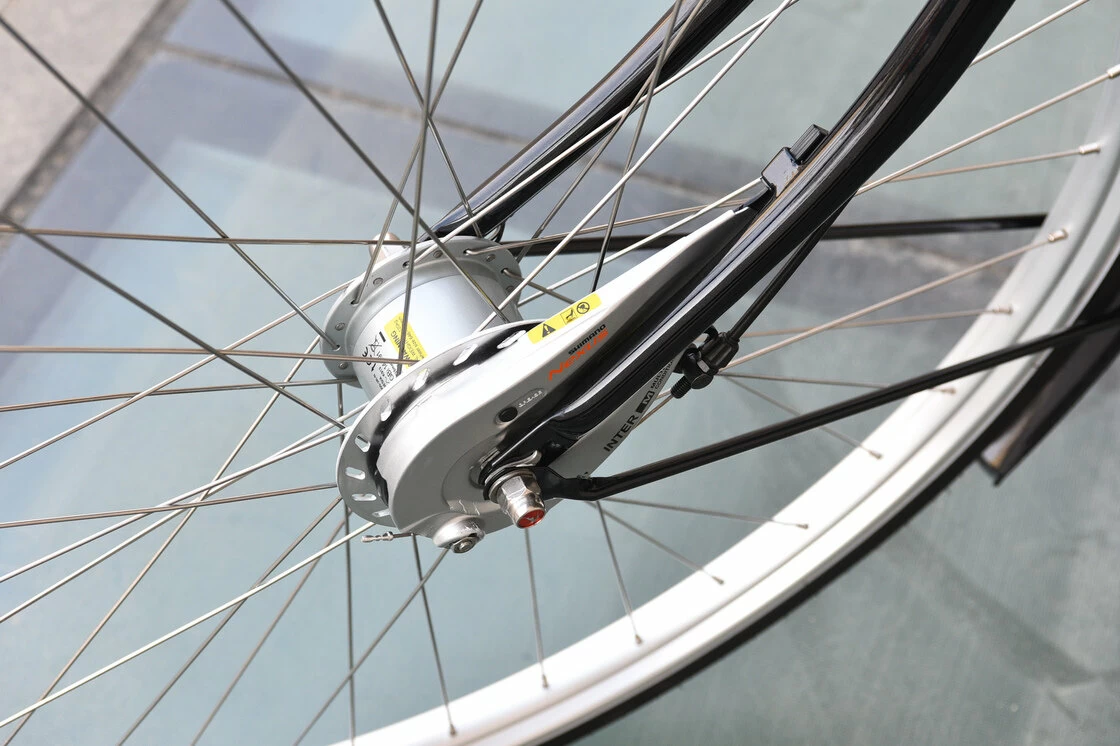 Rower miejski Gazelle Classic Czarny połysk 57