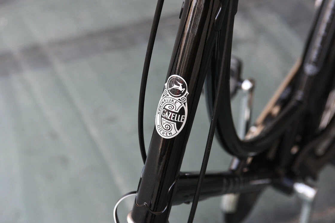 Rower miejski Gazelle Classic Czarny połysk 57
