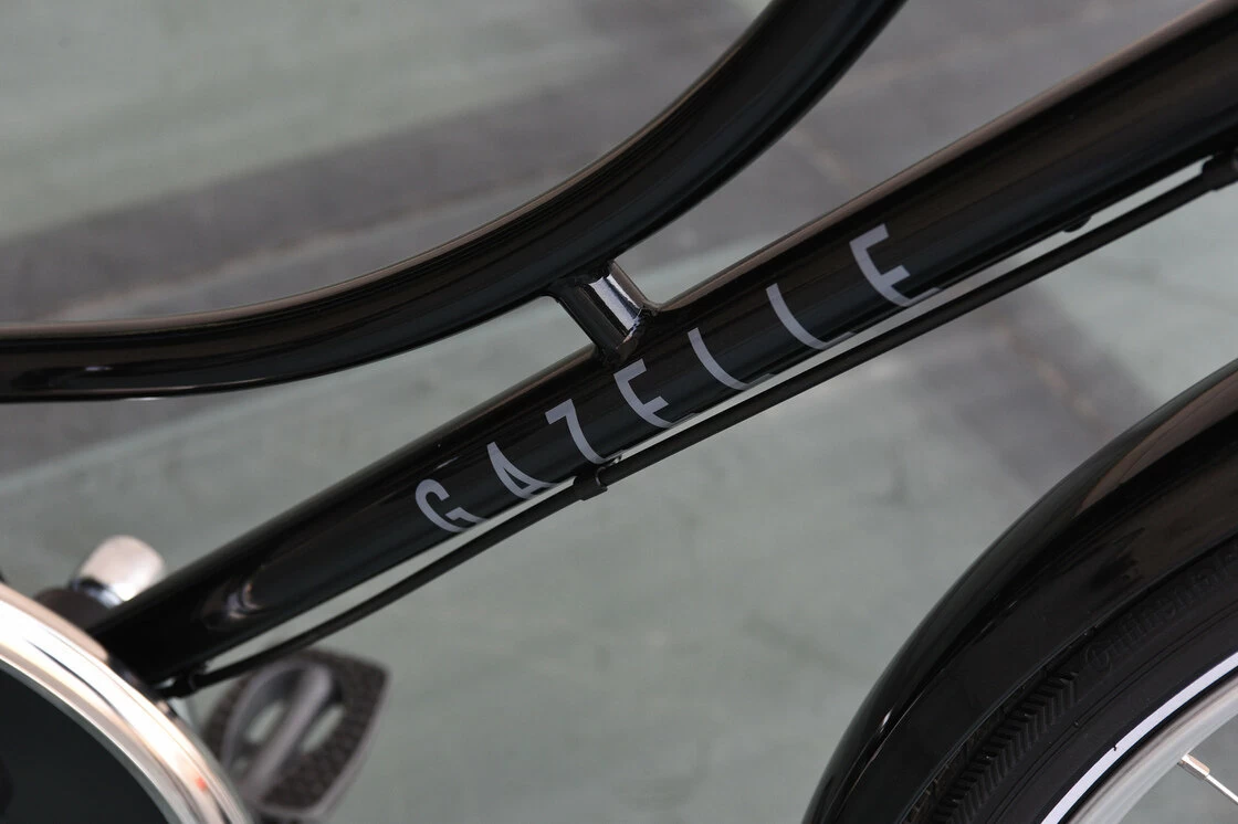 Rower miejski Gazelle Classic Czarny połysk 57