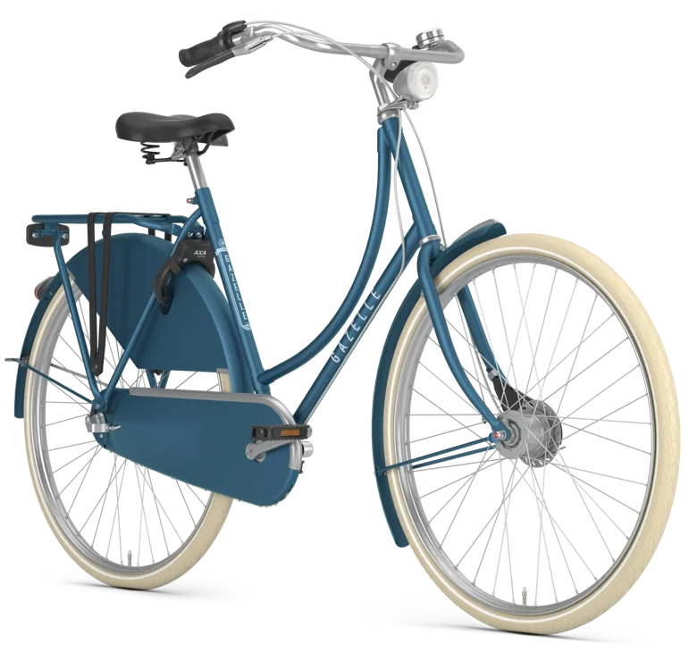 Rower miejski Gazelle Classic Legion Blue Mat