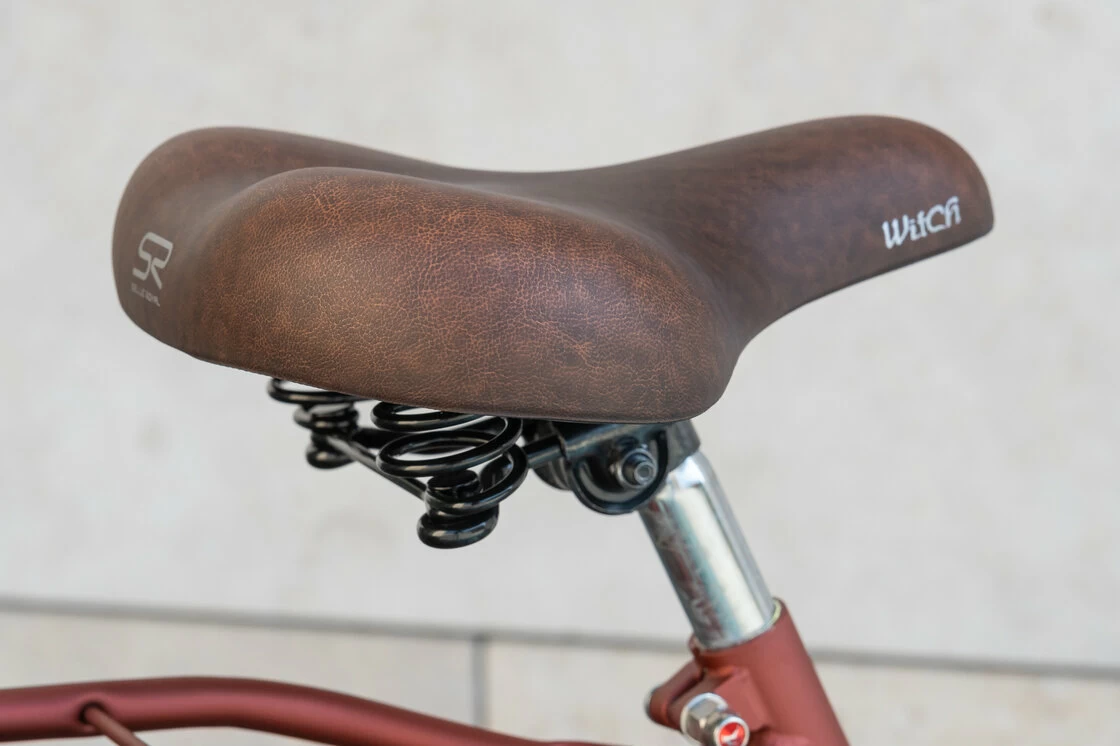 Rower miejski Gazelle Classic Ruby Red Mat 57