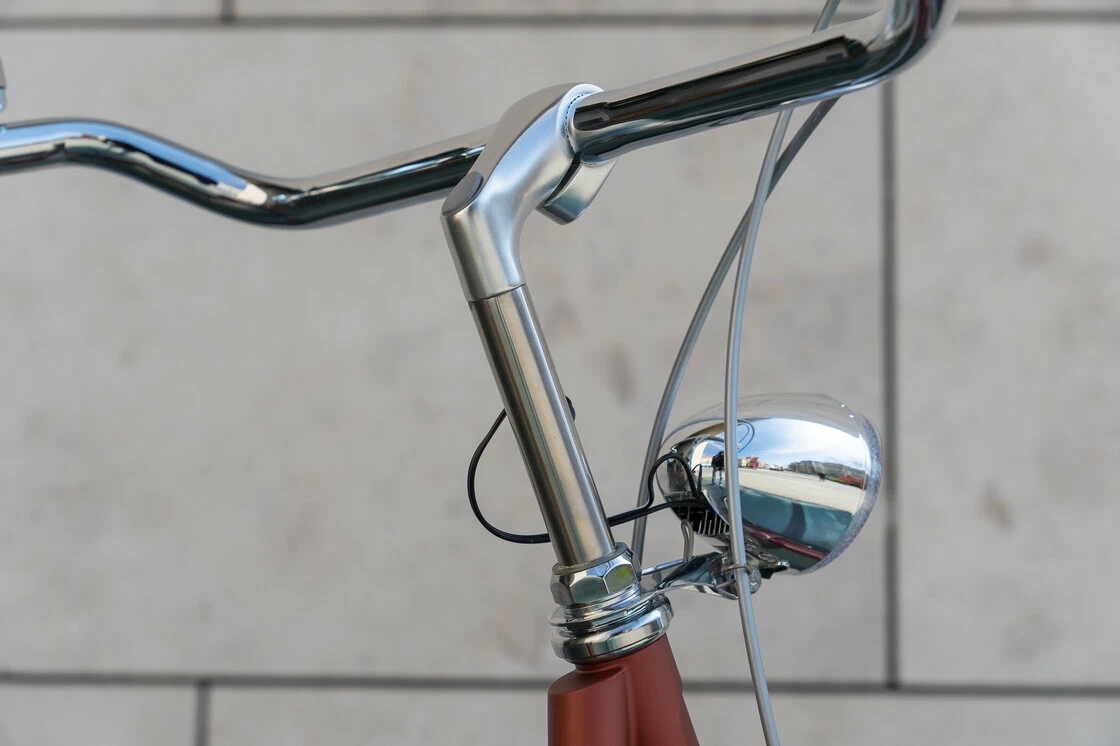 Rower miejski Gazelle Classic Ruby Red Mat 57