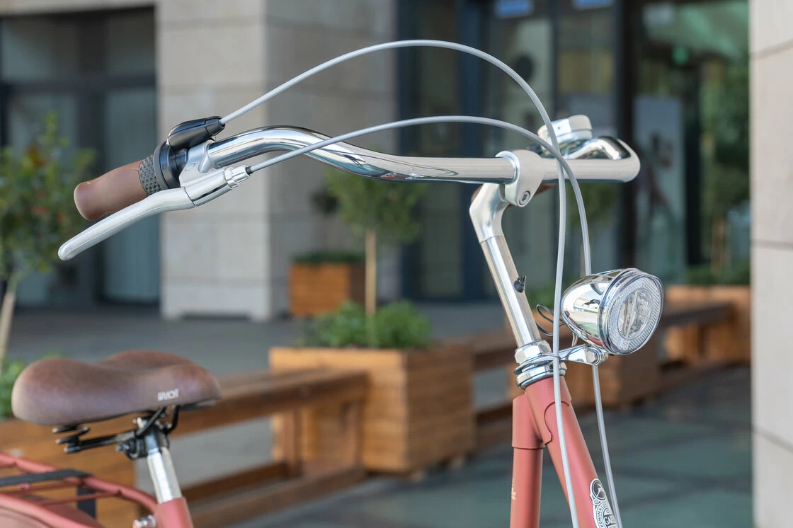 Rower miejski Gazelle Classic Ruby Red Mat 57