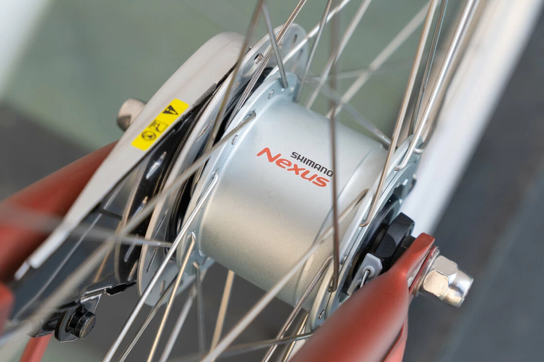 Rower miejski Gazelle Classic Ruby Red Mat 57