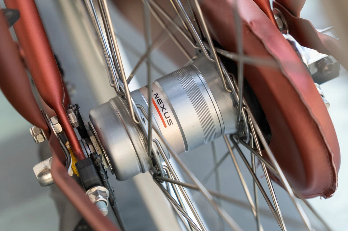 Rower miejski Gazelle Classic Ruby Red Mat 57