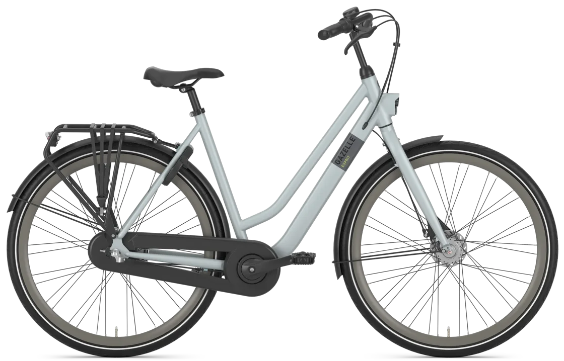 Rower miejski Gazelle Esprit T3 Lunar Grey Mat