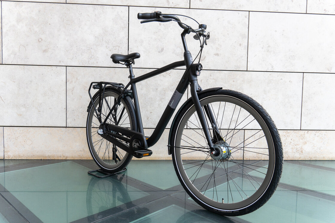 Rower miejski Gazelle Esprit T3 Męski Black mat