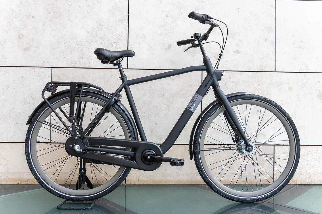 Rower miejski Gazelle Esprit T3 Męski Black mat