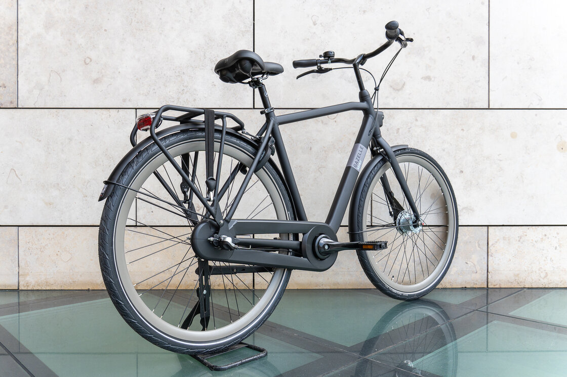 Rower miejski Gazelle Esprit T3 Męski Black mat