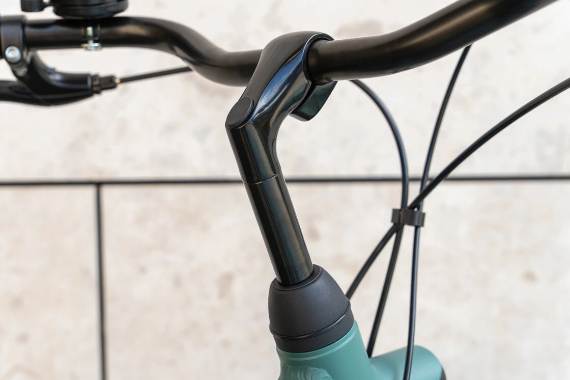 Rower miejski Gazelle Esprit T3 Thyme green mat