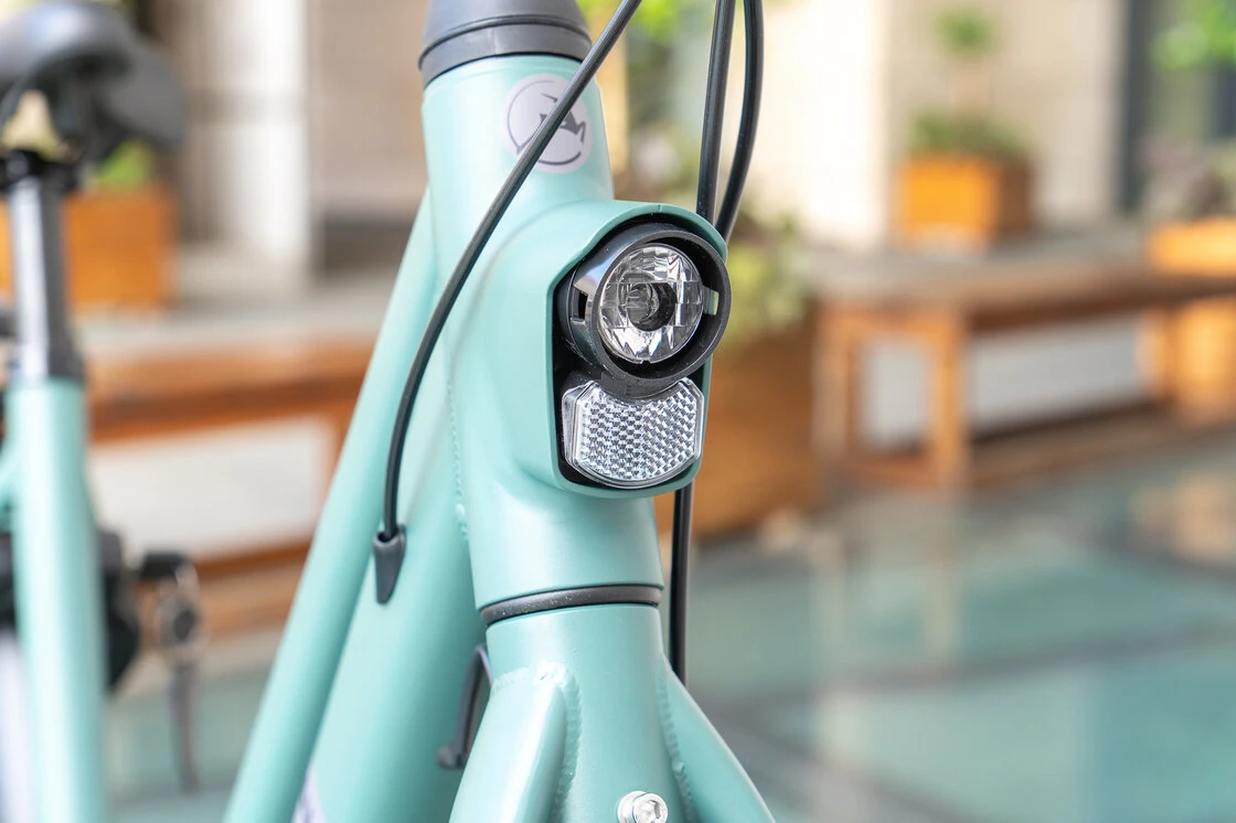 Rower miejski Gazelle Esprit T3 Thyme green mat