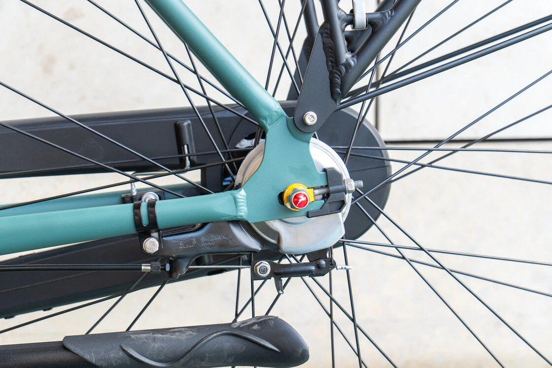 Rower miejski Gazelle Esprit T3 Thyme green mat