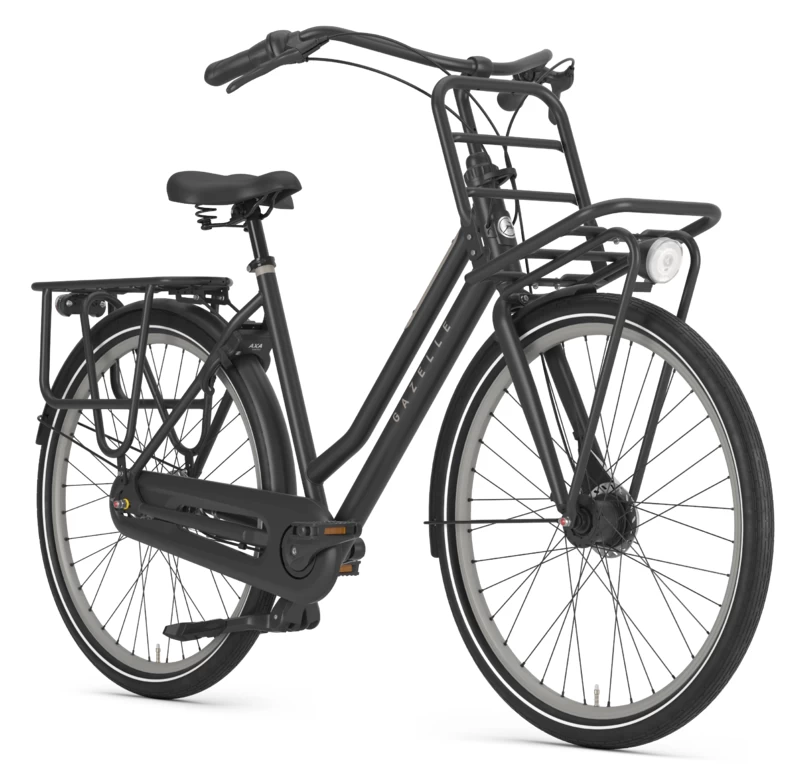 Rower miejski Gazelle Heavy Duty NL Black mat 49