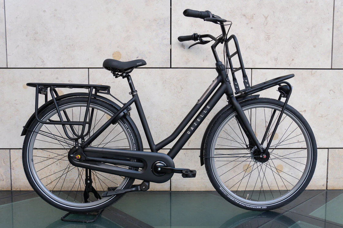 Rower miejski Gazelle Heavy Duty NL Black mat 49