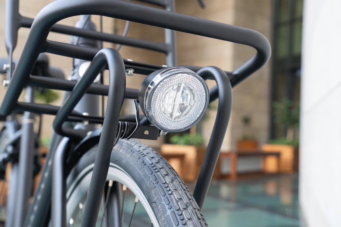 Rower miejski Gazelle Heavy Duty NL Black mat 49