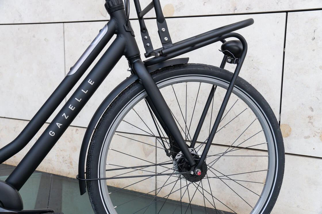 Rower miejski Gazelle Heavy Duty NL Black mat 49