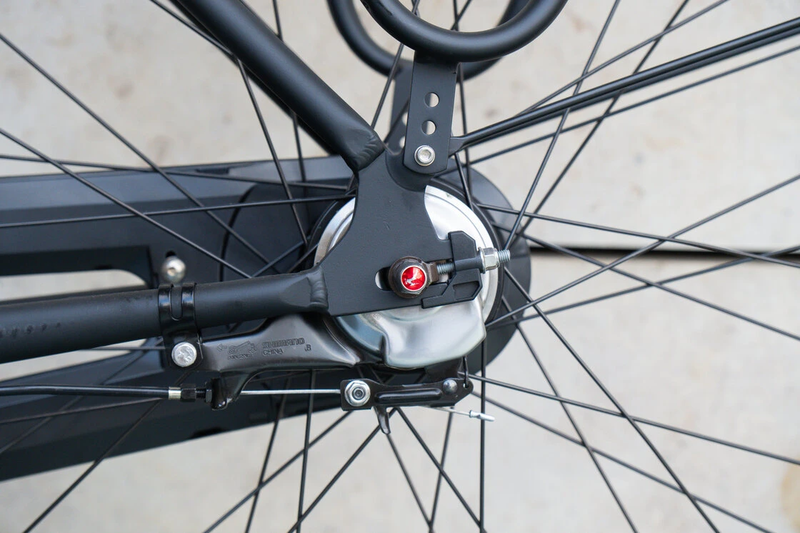 Rower miejski Gazelle Heavy Duty NL Black mat 49