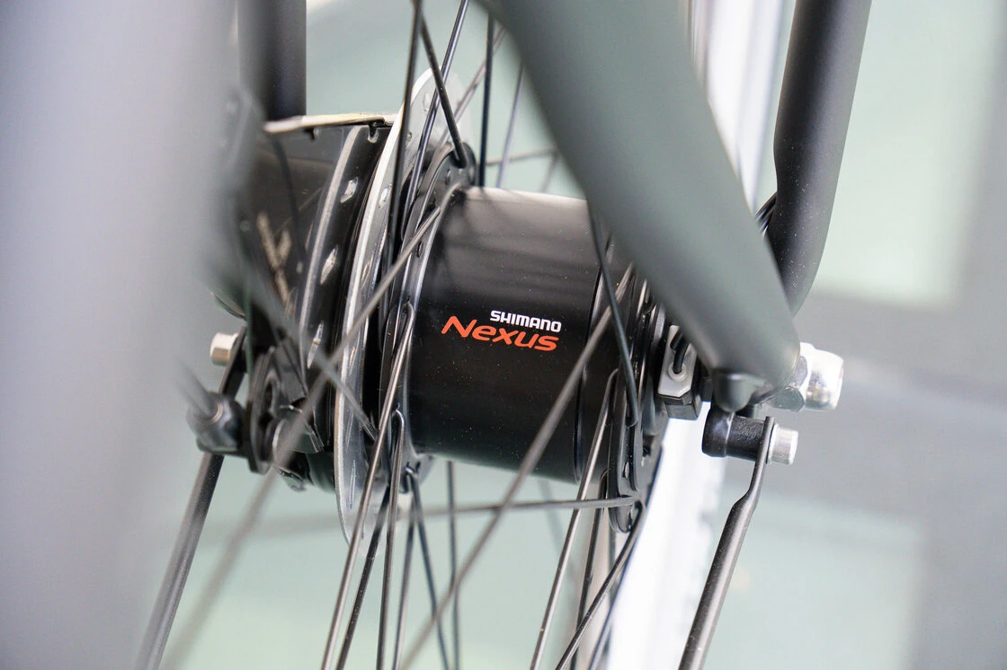 Rower miejski Gazelle Heavy Duty NL Black mat 54