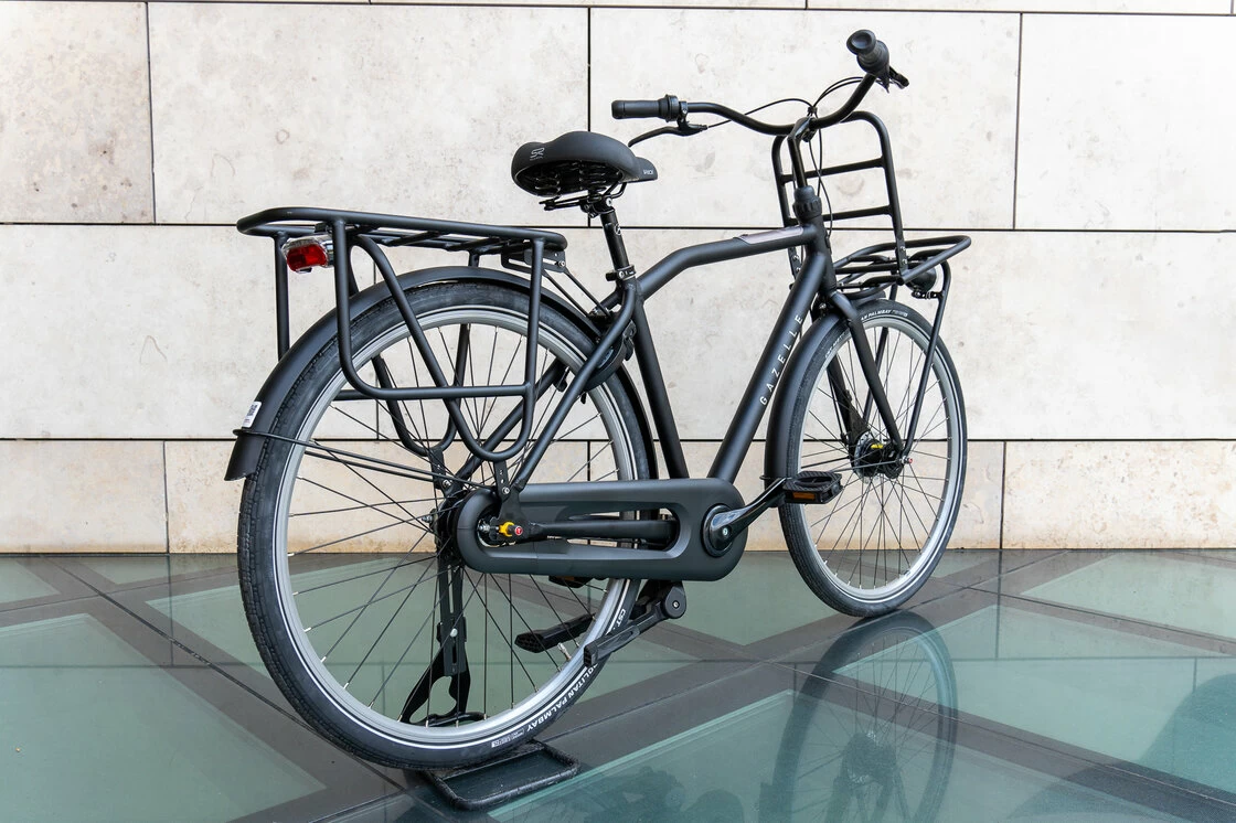 Rower miejski Gazelle Heavy Duty NL Męski Black mat 59