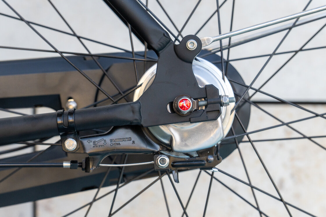 Rower miejski Gazelle Miss Grace Black Mat