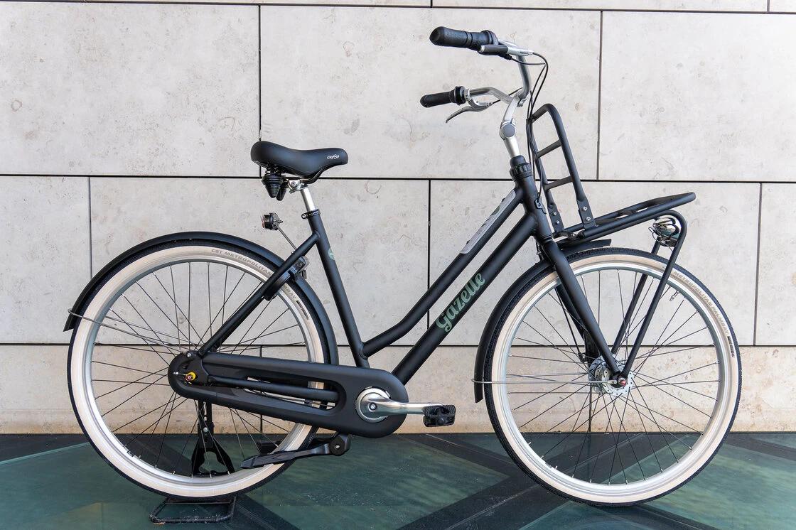 Rower miejski Gazelle Miss Grace Black Mat 59