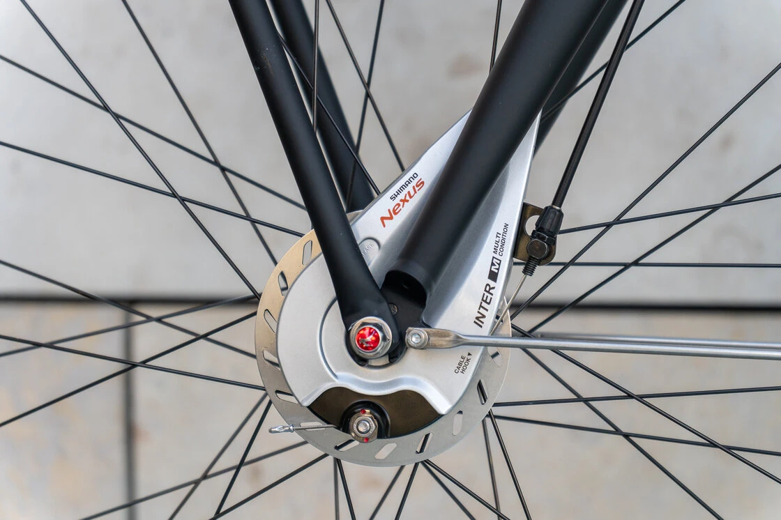 Rower miejski Gazelle Miss Grace Black Mat 59