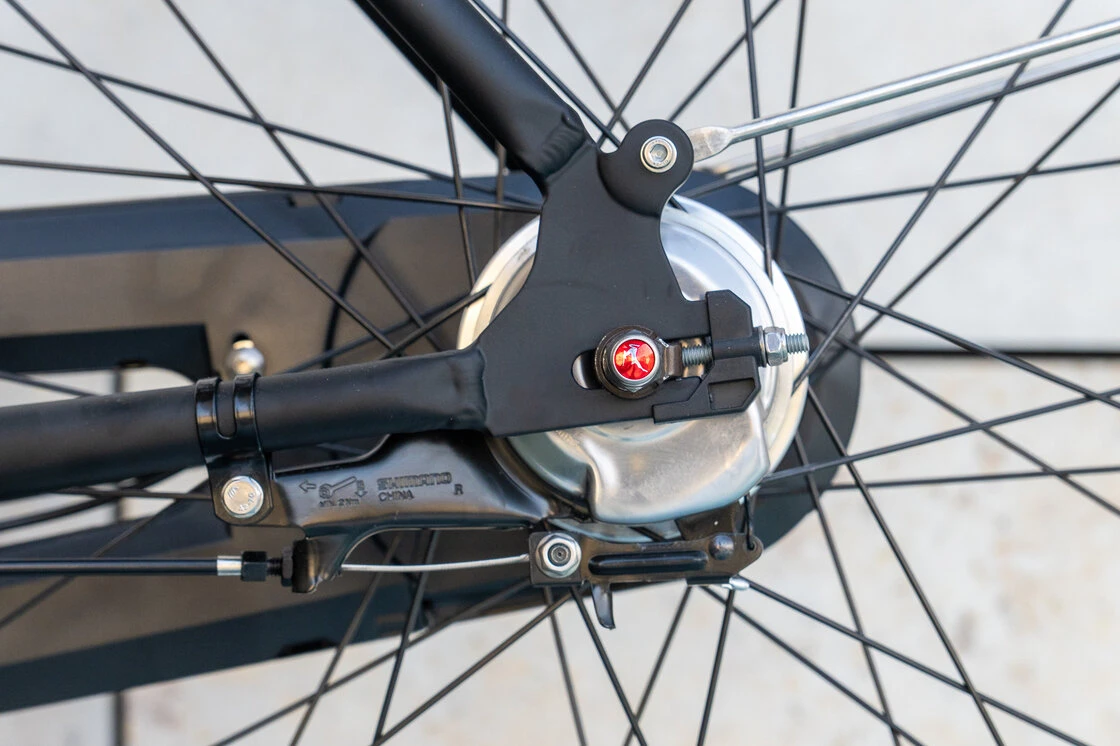 Rower miejski Gazelle Miss Grace Black Mat 59