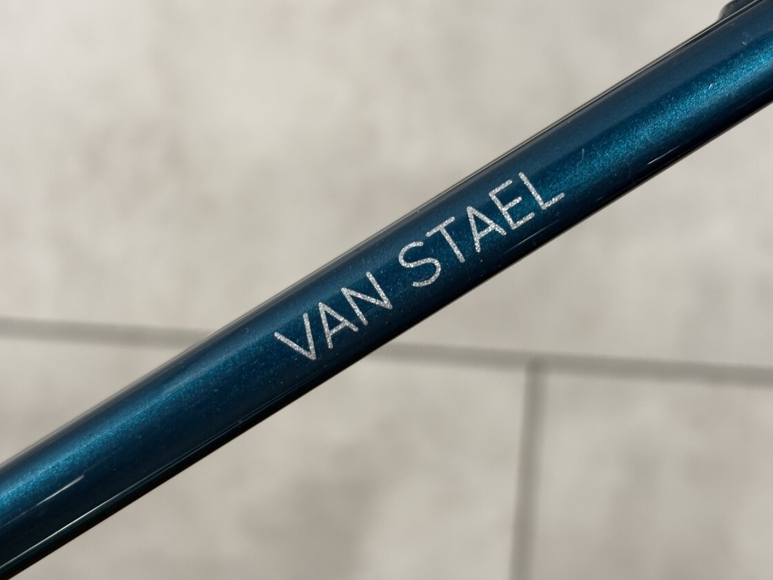 Rower miejski Gazelle Van Stael Born Blue