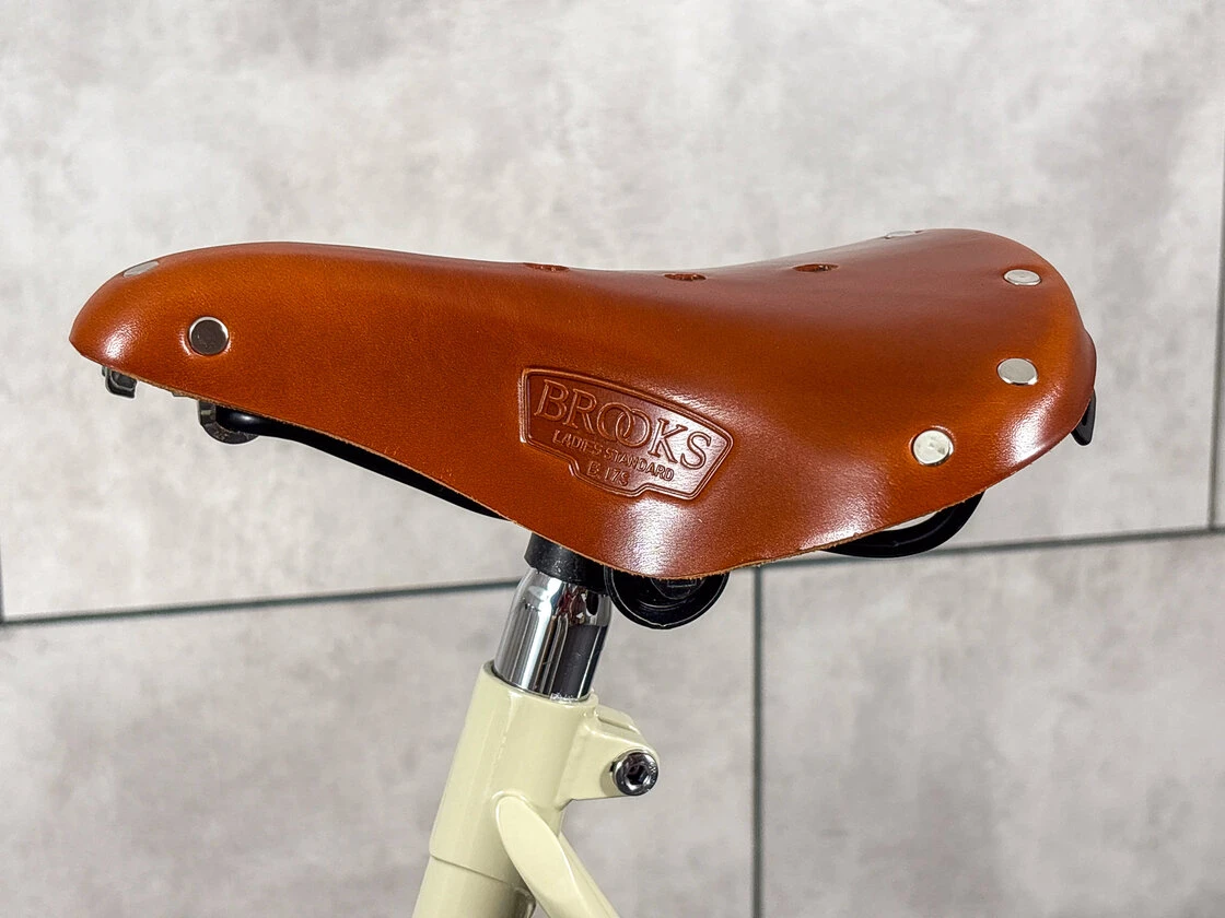 Rower miejski Gazelle Van Stael Damski Caramel Khaki