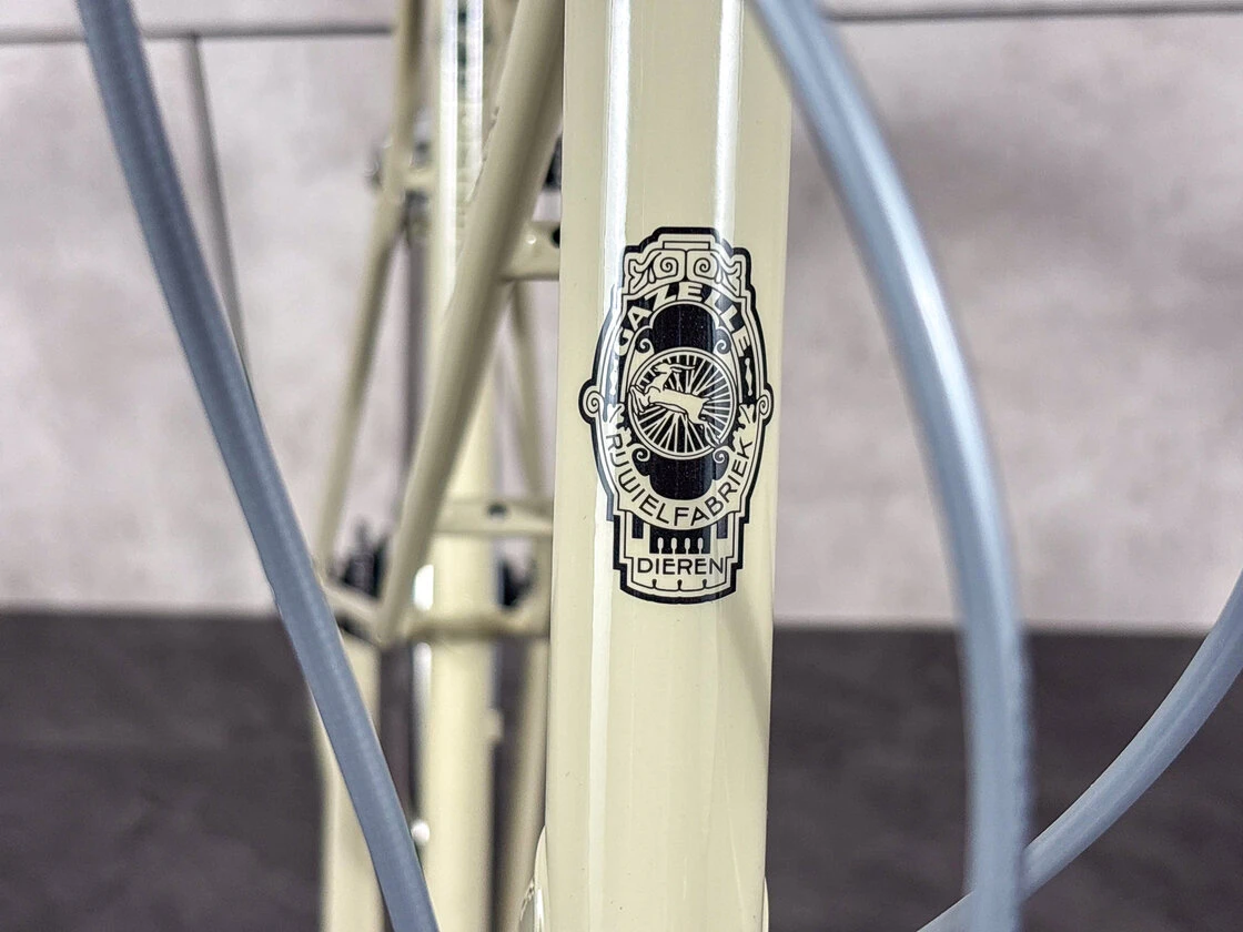 Rower miejski Gazelle Van Stael Damski Caramel Khaki