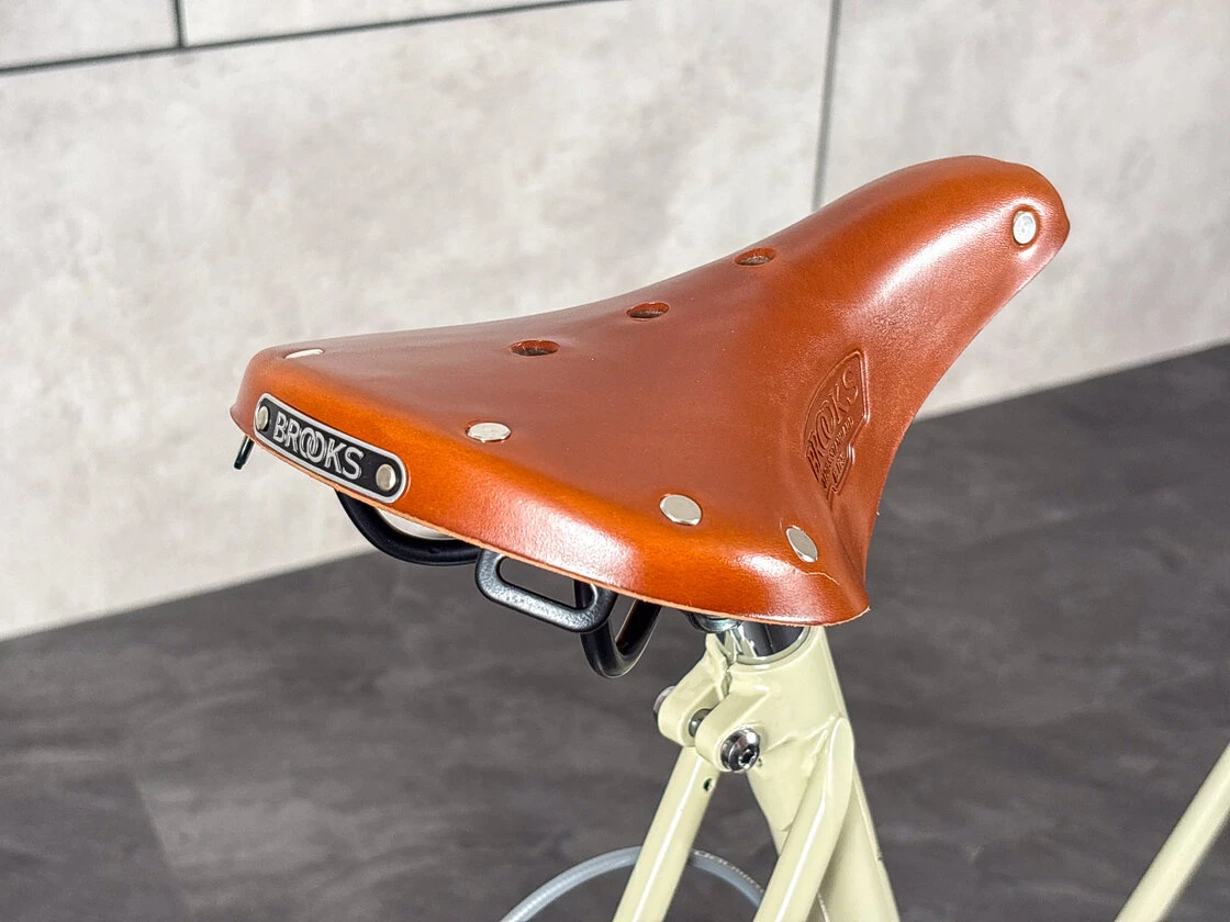 Rower miejski Gazelle Van Stael Damski Caramel Khaki