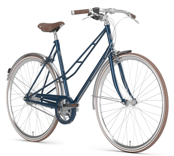 Rower miejski Gazelle Van Stael Ink Blue 59