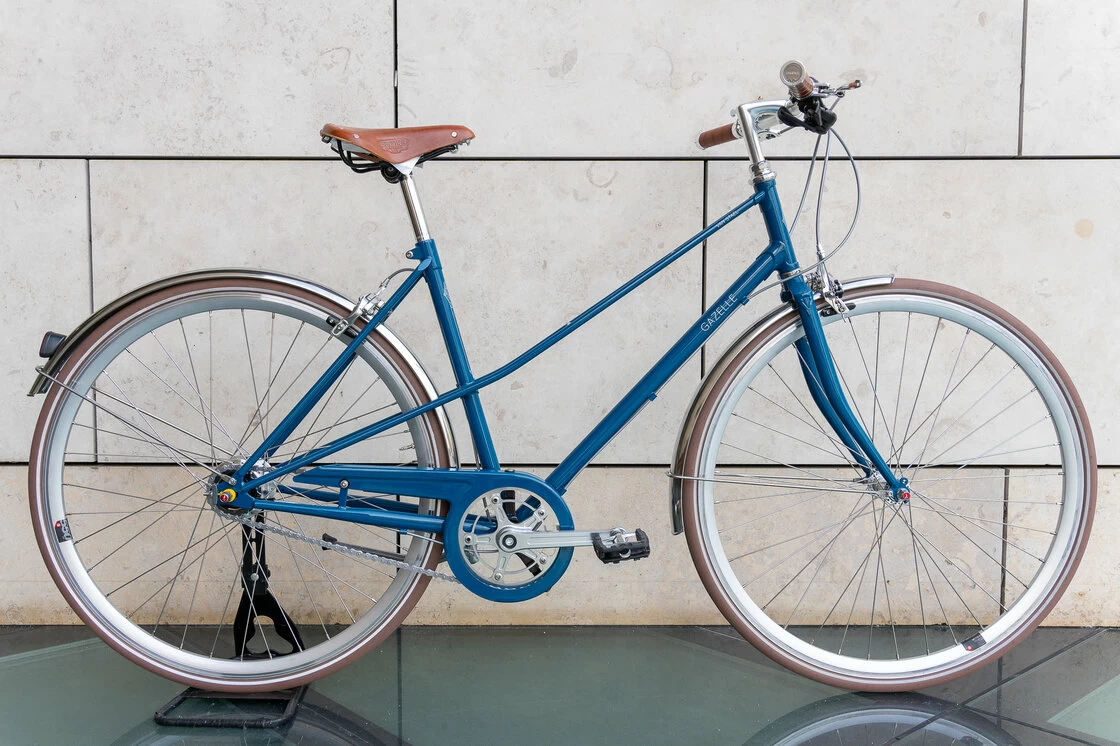 Rower miejski Gazelle Van Stael Ink Blue 59