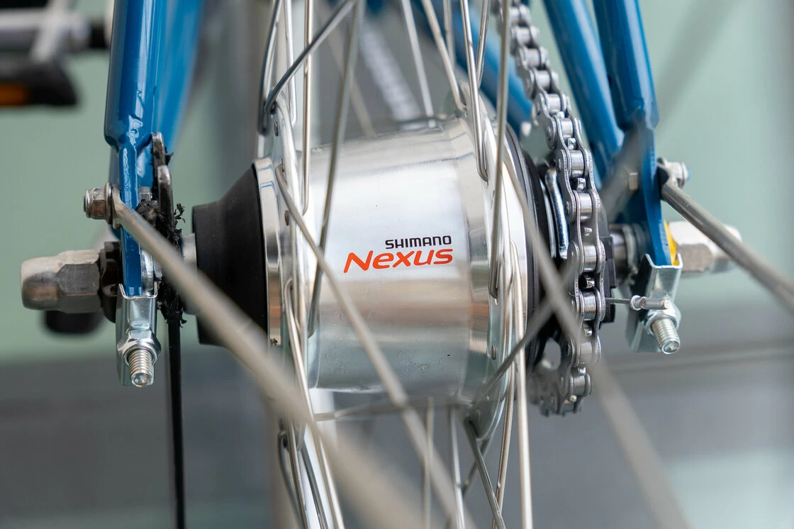 Rower miejski Gazelle Van Stael Ink Blue 59