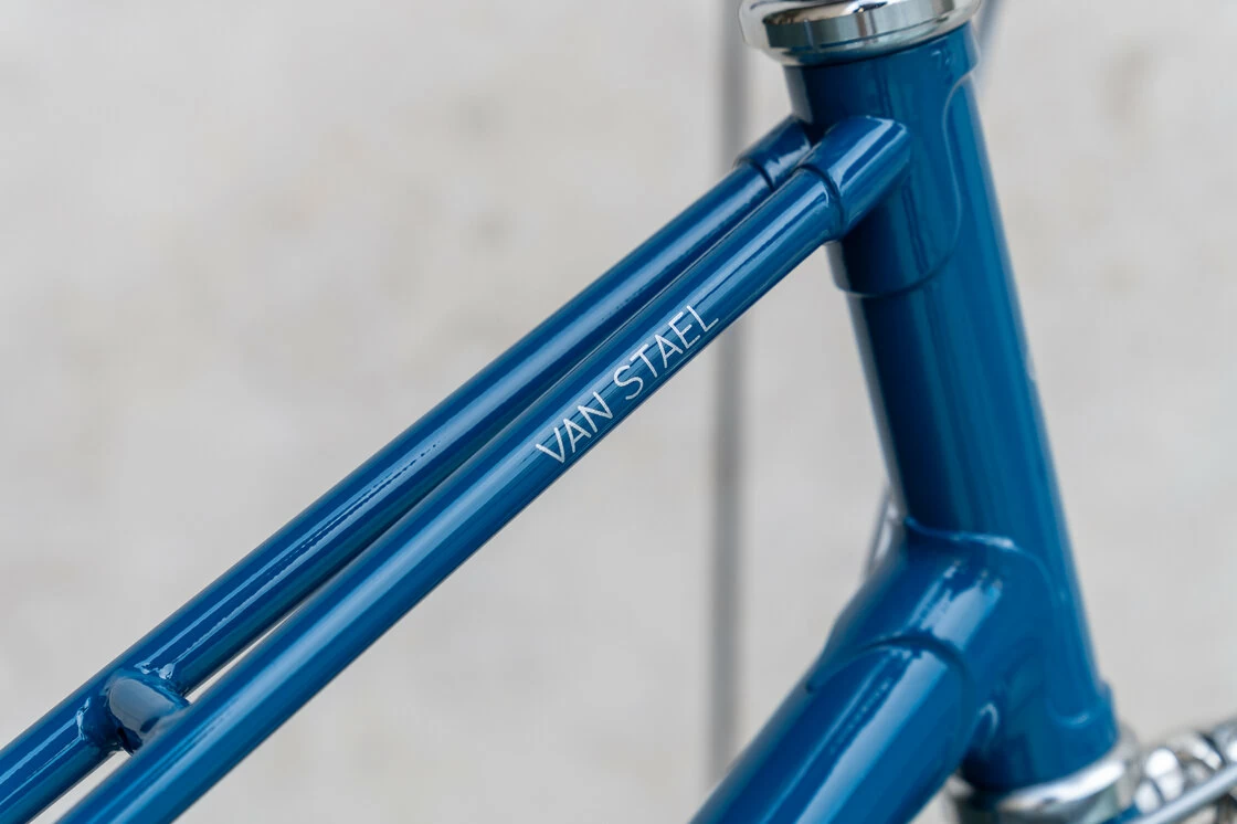 Rower miejski Gazelle Van Stael Ink Blue 59